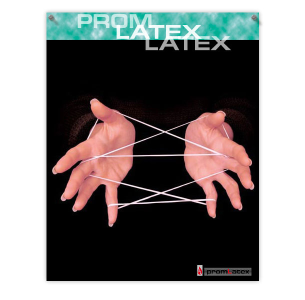 Второй рекламный постер компании «Промлатекс»