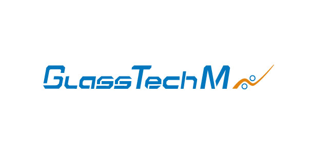 Основное графическое начертание логотипа компании «Гластек М»