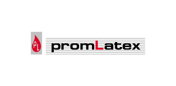 Основное начертание логотипа компании «Промлатекс»