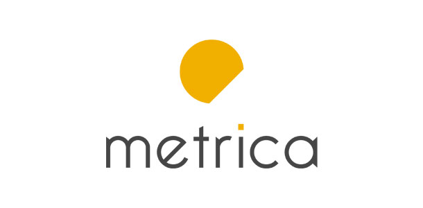 Логотип группы компаний «Метрика»